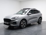 USED 2021 21 FORD KUGA 2.5 EcoBoost Duratec 14.4kWh ST-Line X SUV 5dr Petrol Plug-in Hybrid CVT Euro 6 (s/s) (225 ps) HISTORY+PANROOF+HEATED LEATHER