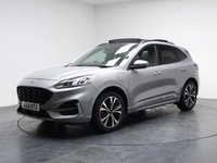 USED 2021 21 FORD KUGA 2.5 EcoBoost Duratec 14.4kWh ST-Line X SUV 5dr Petrol Plug-in Hybrid CVT Euro 6 (s/s) (225 ps) HISTORY+PANROOF+HEATED LEATHER