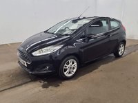 USED 2016 16 FORD FIESTA 1.2 Petrol, Zetec Edition, 3 Door, Hatchback, Manual, Euro 6. FULL 12 MONTH MOT WITH EVERY CAR