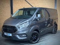 USED 2023 23 FORD TRANSIT CUSTOM 2.0 280 EcoBlue Limited Panel Van 5dr Diesel Manual L1 H1 Euro 6 (s/s) (130 ps) 1 OWNER | LOW MILES | CAR PLAY | REVERSE CAM | HEATED SEATS