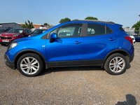 USED 2016 66 VAUXHALL MOKKA 1.6i Exclusiv SUV 5 door Petrol Manual 2WD Euro 6 in Blue BLUETOOTH+SENSORS+CD PLAYER