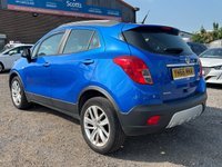 USED 2016 66 VAUXHALL MOKKA 1.6i Exclusiv SUV 5 door Petrol Manual 2WD Euro 6 in Blue BLUETOOTH+SENSORS+CD PLAYER