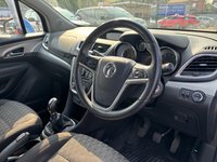 USED 2016 66 VAUXHALL MOKKA 1.6i Exclusiv SUV 5 door Petrol Manual 2WD Euro 6 in Blue BLUETOOTH+SENSORS+CD PLAYER