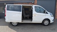 USED 2022 22 FORD TRANSIT CUSTOM 2.0 300 EcoBlue Limited Crew Van Double Cab 5dr Diesel Manual L1 H1 Euro 6 (s/s) (6 Seat) (130 ps) *** 6 SEATS - AIR CON - CRUISE CONTROL - PARKING SENSORS ***