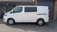 USED 2022 22 FORD TRANSIT CUSTOM 2.0 300 EcoBlue Limited Crew Van Double Cab 5dr Diesel Manual L1 H1 Euro 6 (s/s) (6 Seat) (130 ps) *** 6 SEATS - AIR CON - CRUISE CONTROL - PARKING SENSORS ***