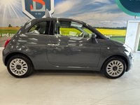 USED 2018 18 FIAT 500 1.2 Lounge Hatchback 3 door Petrol Manual Euro 6 in Grey DAB RADIO+BLUETOOTH+REAR SENSORS
