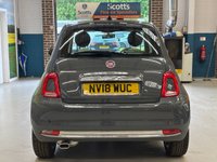 USED 2018 18 FIAT 500 1.2 Lounge Hatchback 3 door Petrol Manual Euro 6 in Grey DAB RADIO+BLUETOOTH+REAR SENSORS