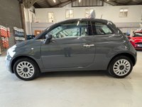 USED 2018 18 FIAT 500 1.2 Lounge Hatchback 3 door Petrol Manual Euro 6 in Grey DAB RADIO+BLUETOOTH+REAR SENSORS