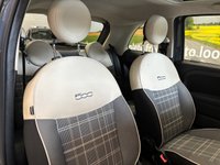 USED 2018 18 FIAT 500 1.2 Lounge Hatchback 3 door Petrol Manual Euro 6 in Grey DAB RADIO+BLUETOOTH+REAR SENSORS
