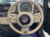 USED 2018 18 FIAT 500 1.2 Lounge Hatchback 3 door Petrol Manual Euro 6 in Grey DAB RADIO+BLUETOOTH+REAR SENSORS
