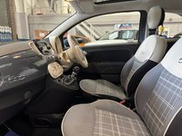 USED 2018 18 FIAT 500 1.2 Lounge Hatchback 3 door Petrol Manual Euro 6 in Grey DAB RADIO+BLUETOOTH+REAR SENSORS