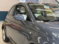 USED 2018 18 FIAT 500 1.2 Lounge Hatchback 3 door Petrol Manual Euro 6 in Grey DAB RADIO+BLUETOOTH+REAR SENSORS