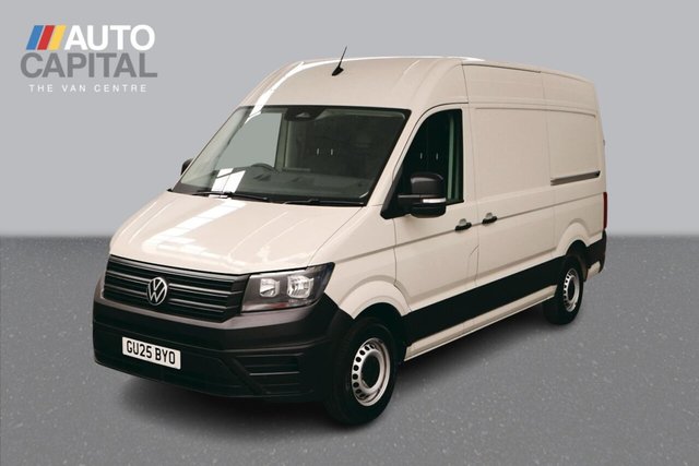 View our Volkswagen Crafter 2.0 TDI CR35 Commerce FWD 140 BHP MWB High Roof Euro 6 ULEZ Compliant