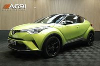USED 2019 19 TOYOTA C-HR 1.8 VVT-h Lime Edition SUV 5dr Petrol Hybrid CVT Euro 6 (s/s) (122 ps) HEATED SEATS TECH PACK FULL HISTORY