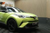 USED 2019 19 TOYOTA C-HR 1.8 VVT-h Lime Edition SUV 5dr Petrol Hybrid CVT Euro 6 (s/s) (122 ps) HEATED SEATS TECH PACK FULL HISTORY