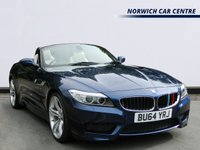 USED 2014 64 BMW Z4 2.0 20i M Sport Convertible 2dr Petrol Auto sDrive Euro 6 (184 ps) LOW MILES ELECTRIC HARD TOP ISOFIX