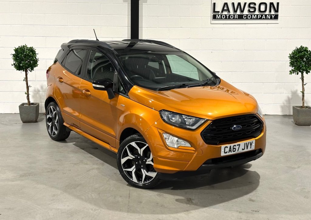 USED 2017 67 FORD ECOSPORT 1.0T EcoBoost ST-Line SUV 5dr Petrol Manual Euro 6 (s/s) (125 ps) 