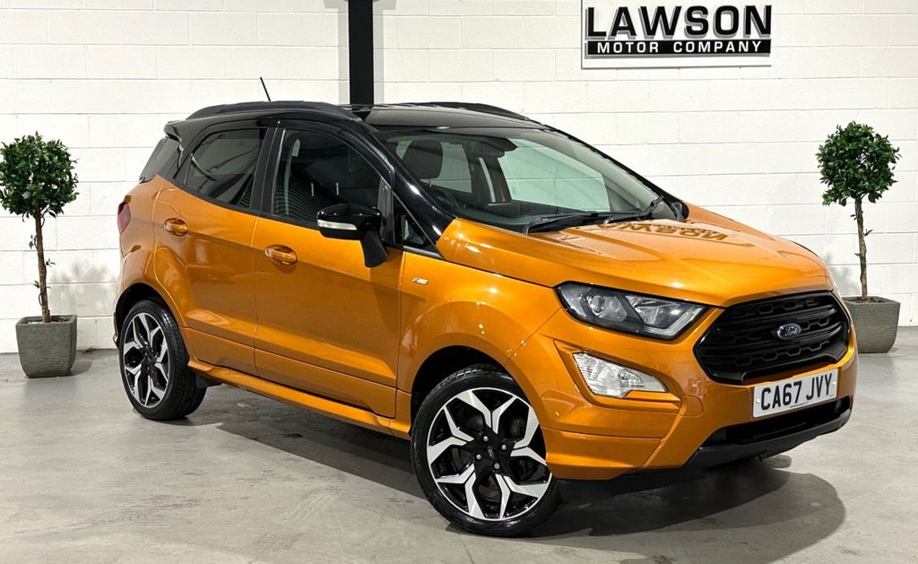 USED 2017 67 FORD ECOSPORT 1.0T EcoBoost ST-Line SUV 5dr Petrol Manual Euro 6 (s/s) (125 ps) 