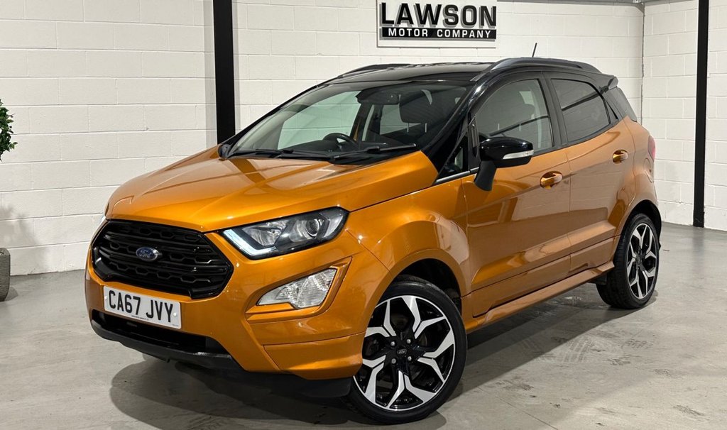 USED 2017 67 FORD ECOSPORT 1.0T EcoBoost ST-Line SUV 5dr Petrol Manual Euro 6 (s/s) (125 ps) 