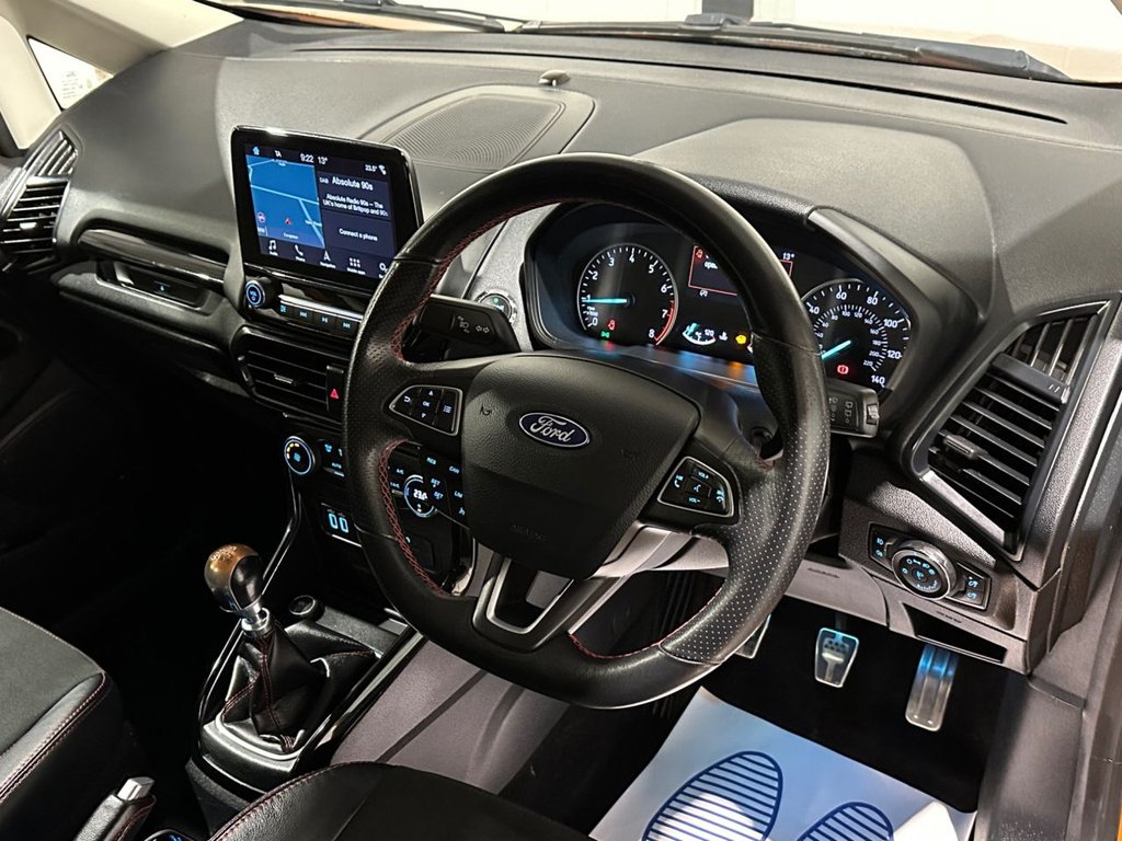 USED 2017 67 FORD ECOSPORT 1.0T EcoBoost ST-Line SUV 5dr Petrol Manual Euro 6 (s/s) (125 ps) 