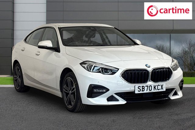 View our BMW 2 Series Gran Coupe 1.5 218i Sport Saloon 4dr Petrol Manual Euro 6 (s/s) (140 ps) Front / Rear Park Distance Control, BMW Connected Package Professional, 17In Alloys, Electrically Adjustable Door Mirrors, Leather Steering Wheel