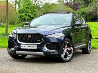 2017 JAGUAR F-PACE 3.0 D300 V6 S OPEN PANORAMIC ROOF TWO-TONE LEATHER SAT NAV CAMERA WIDE SCREEN MEDIA  SUV 5DR DIESEL AUTO AWD EURO 6 (S/S) (300 BHP) &pound;14490.00