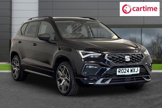 View our Seat Ateca 1.5 TSI EVO FR Sport SUV 5dr Petrol DSG Euro 6 (s/s) (150 ps) Park Assist, Full Link Smartphone Integration, Convenience Pack, Safety And Driving Pack, Navigation System