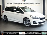 USED 2019 19 BMW 2 Series GRAN TOURER 1.5 218i M Sport MPV 5dr Petrol DCT Euro 6 (s/s) (140 ps) SATELLITE NAVIGATION + DAB DIGITAL RADIO + APPS CONTROL + ENHANCED BLUETOOTH  PHONE PREPARATION WITH USB AUDIO INTERFACE + CRUISE CONTROL + KEYLESS START + IN CAR ENTERTAINMENT WITH MEDIA DISPLAY + AUTOMATIC HEADLIGHTS + PARKING SENSORS + ELECTRIC TAILGATE + DAY TIME RUNNING LIGHTS + DUAL ZONE CLIMATE CONTROL + AIR CONDITIONING + ECO STOP START SYSTEM + AUTO WIPERS WITH RAIN SENSOR + PRIVACY GLASS + ELECTRIC HEATED DOOR MIRRORS