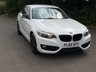 USED 2015 65 BMW 2 SERIES 2.0 218d Sport Coupe 2dr Diesel Manual Euro 6 (s/s) (150 ps) ** PRICE REDUCTION **