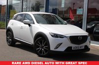 USED 2015 65 MAZDA CX-3 1.5 SKYACTIV-D Sport Nav SUV 5dr Diesel Auto 4WD Euro 6 (s/s) (105 ps) - EURO 6 - ULEZ, LOW MILES, SAT NAV, HTD-LEATHER/ALCANTARA, HUD, R/CAMERA, P/SENSORS, LEDS, 18" ALLOYS, CRUISE/LDW, BLUETOOTH