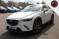 USED 2015 65 MAZDA CX-3 1.5 SKYACTIV-D Sport Nav SUV 5dr Diesel Auto 4WD Euro 6 (s/s) (105 ps) - EURO 6 - ULEZ, LOW MILES, SAT NAV, HTD-LEATHER/ALCANTARA, HUD, R/CAMERA, P/SENSORS, LEDS, 18" ALLOYS, CRUISE/LDW, BLUETOOTH