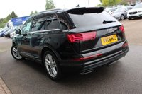 USED 2019 69 AUDI Q7 3.0 TDI V6 50 S line SUV 5dr Diesel Tiptronic quattro Euro 6 (s/s) (286 ps) - EURO 6 - ULEZ, 7 SEATS, SAT NAV, DIGITAL COCKPIT, APPLE/ANDROID CARPLAY, HTD/LEATHER, E/TAILGATE, R/CAMERA, P/ASSIST, P/SENSORS, CRUISE, 20" ALLOYS, DAB, BOSE S/S, BLUETOOTH & WIRELESS CHARGER