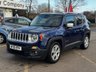 USED 2016 16 JEEP RENEGADE 1.6 MultiJetII Limited SUV 5dr Diesel Manual Euro 6 (s/s) (120 ps) Heat seats, Nav, park sens+