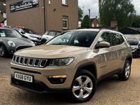 USED 2018 68 JEEP COMPASS 1.4T MultiAirII Longitude SUV 5dr Petrol Manual Euro 6 (s/s) (140 ps) Full History * Low Miles * Lovely Condition * Smooth Drive