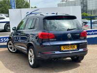 USED 2013 13 VOLKSWAGEN TIGUAN 2.0 TDI BlueMotion Tech R-Line SUV 5dr Diesel DSG 4WD Euro 5 (s/s) (177 ps) GREAT SERVICE HISTORY WITH THIS CAR