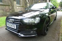 USED 2013 63 AUDI A4 1.8 TFSI Black Edition Saloon 4dr Petrol Manual Euro 6 (s/s) (170 ps) Just Had New Timing Chain