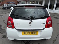 USED 2012 12 SUZUKI ALTO 1.0 12V SZ3 Hatchback 5dr Petrol Manual Euro 5 (68 ps) 10 Service Stamps &pound;20 Tax