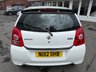 USED 2012 12 SUZUKI ALTO 1.0 12V SZ3 Hatchback 5dr Petrol Manual Euro 5 (68 ps) 10 Service Stamps &pound;20 Tax