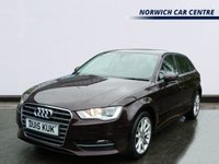 USED 2015 15 AUDI A3 1.4 TFSI CoD Sport Sportback 5dr Petrol S Tronic Euro 6 (s/s) (150 ps) SPORTS SEATS CRUISE CONTROL DAB