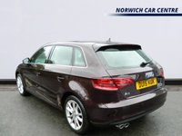 USED 2015 15 AUDI A3 1.4 TFSI CoD Sport Sportback 5dr Petrol S Tronic Euro 6 (s/s) (150 ps) SPORTS SEATS CRUISE CONTROL DAB