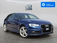 USED 2015 15 AUDI A3 2.0 TDI S line Sportback 5dr Diesel S Tronic quattro Euro 6 (s/s) (184 ps) 