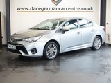 USED 2017 67 TOYOTA AVENSIS 1.8 V-Matic Business Edition Saloon 4dr Petrol Manual Euro 6 (147 ps) FULL SERVICE HISTORY + SATELLITE NAVIGATION + BLUETOOTH PHONE & MEDIA CONNECTIVITY + REAR VIEW CAMERA + IN CAR ENTERTAINMENT WITH TOUCH SCREEN MEDIA DISPLAY + LANE ASSIST + CRUISE CONTROL + DUAL ZONE CLIMATE CONTROL + DAB DIGITAL RADIO + LEATHER MULTIFUNCTION STEERING WHEEL + AUTOMATIC HEADLIGHTS + AUTOMATIC WIPERS + ELECTRIC HEATED POWER FOLDING DOOR MIRRORS + ELECTRIC WINDOWS + AIR CONDITIONING + 17 INCH ALLOY WHEELS.