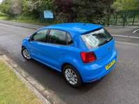 USED 2014 64 VOLKSWAGEN POLO 1.2 TSI BlueMotion Tech SE Hatchback 5dr Petrol Manual Euro 6 (s/s) (90 ps)**1 KEEPER FROM NEW** ***FULL SERVICE HISTORY**