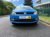 USED 2014 64 VOLKSWAGEN POLO 1.2 TSI BlueMotion Tech SE Hatchback 5dr Petrol Manual Euro 6 (s/s) (90 ps)**1 KEEPER FROM NEW** ***FULL SERVICE HISTORY**
