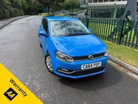 USED 2014 64 VOLKSWAGEN POLO 1.2 TSI BlueMotion Tech SE Hatchback 5dr Petrol Manual Euro 6 (s/s) (90 ps)**1 KEEPER FROM NEW** ***FULL SERVICE HISTORY**