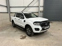 USED 2020 20 FORD RANGER WILDTRAK 2.0 ECOBLUE 213PS PICK UP AUTO 4WD - NO VAT 1 YEARS MOT, NEW WET BELT, WOW