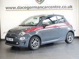 USED 2018 18 FIAT 500 1.2 S Hatchback 3dr Petrol Manual Euro 6 (s/s) (69 bhp) BLUETOOTH MEDIA STREAMING + APPLE CARPLAY / ANDROID AUTO + BEATS SOUND SYSTEM + APPS CONTROL + DAB DIGITAL RADIO + TOUCH SCREEN MEDIA DISPLAY + CRUISE CONTROL + PARKING SENSORS + AUTOMATIC HEADLIGHTS + LED DAY TIME RUNNING LIGHTS + LEATHER MULTI FUNCTIONAL STEERING WHEEL + ECO STOP START SYSTEM + CLIMATE CONTROL + AIR CONDITIONING + PRIVACY GLASS + 16 INCH ALLOY WHEELS + ELECTRIC DOOR MIRRORS + 60/40 FOLDING REAR SEATS.....