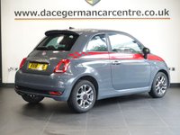 USED 2018 18 FIAT 500 1.2 S Hatchback 3dr Petrol Manual Euro 6 (s/s) (69 bhp) BLUETOOTH MEDIA STREAMING + APPLE CARPLAY / ANDROID AUTO + BEATS SOUND SYSTEM + APPS CONTROL + DAB DIGITAL RADIO + TOUCH SCREEN MEDIA DISPLAY + CRUISE CONTROL + PARKING SENSORS + AUTOMATIC HEADLIGHTS + LED DAY TIME RUNNING LIGHTS + LEATHER MULTI FUNCTIONAL STEERING WHEEL + ECO STOP START SYSTEM + CLIMATE CONTROL + AIR CONDITIONING + PRIVACY GLASS + 16 INCH ALLOY WHEELS + ELECTRIC DOOR MIRRORS + 60/40 FOLDING REAR SEATS.....