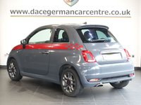 USED 2018 18 FIAT 500 1.2 S Hatchback 3dr Petrol Manual Euro 6 (s/s) (69 bhp) BLUETOOTH MEDIA STREAMING + APPLE CARPLAY / ANDROID AUTO + BEATS SOUND SYSTEM + APPS CONTROL + DAB DIGITAL RADIO + TOUCH SCREEN MEDIA DISPLAY + CRUISE CONTROL + PARKING SENSORS + AUTOMATIC HEADLIGHTS + LED DAY TIME RUNNING LIGHTS + LEATHER MULTI FUNCTIONAL STEERING WHEEL + ECO STOP START SYSTEM + CLIMATE CONTROL + AIR CONDITIONING + PRIVACY GLASS + 16 INCH ALLOY WHEELS + ELECTRIC DOOR MIRRORS + 60/40 FOLDING REAR SEATS.....