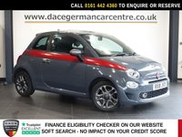 USED 2018 18 FIAT 500 1.2 S Hatchback 3dr Petrol Manual Euro 6 (s/s) (69 bhp) BLUETOOTH MEDIA STREAMING + APPLE CARPLAY / ANDROID AUTO + BEATS SOUND SYSTEM + APPS CONTROL + DAB DIGITAL RADIO + TOUCH SCREEN MEDIA DISPLAY + CRUISE CONTROL + PARKING SENSORS + AUTOMATIC HEADLIGHTS + LED DAY TIME RUNNING LIGHTS + LEATHER MULTI FUNCTIONAL STEERING WHEEL + ECO STOP START SYSTEM + CLIMATE CONTROL + AIR CONDITIONING + PRIVACY GLASS + 16 INCH ALLOY WHEELS + ELECTRIC DOOR MIRRORS + 60/40 FOLDING REAR SEATS.....